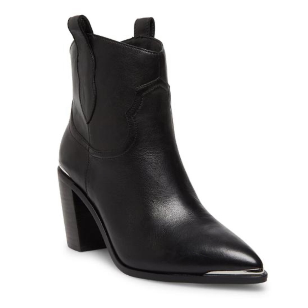 COPY - Steve Madden Zora Black Leather Boots